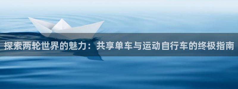 尊龙凯时中国官网|探索两轮世界的魅力:共享单车与运动自行车的终极指南(图1) 尊龙凯时中国官网