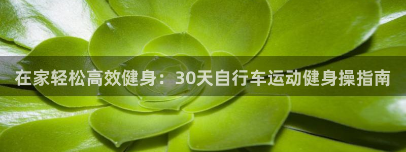 尊龙凯时人生就是博中国官网|在家轻松高效健身:30天自行车运动健身操指南(图1) 尊龙凯时人生就是博中国官网