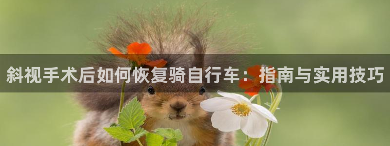 尊龙凯时ag旗舰厅官网客服|斜视手术后如何恢复骑自行车:指南与实用技巧(图1) 尊龙凯时ag旗舰厅官网客服