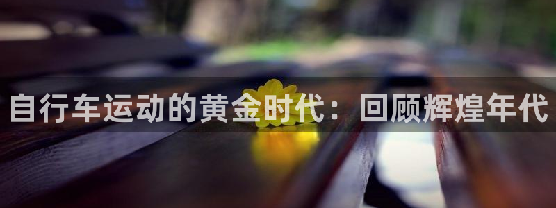 ag尊龙凯时人生就是博|自行车运动的黄金时代:回顾辉煌年代(图1) ag尊龙凯时人生就是博